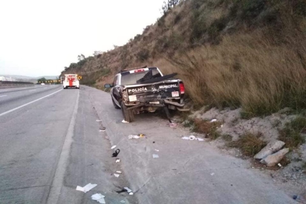 El conductor se fugó y hasta el momento se desconoce su paradero. Foto: Especial