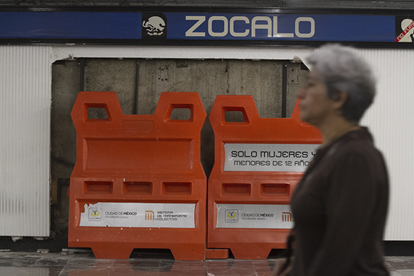 Piden a la población usar estaciones cercanas. FOTO: CUARTOSCURO