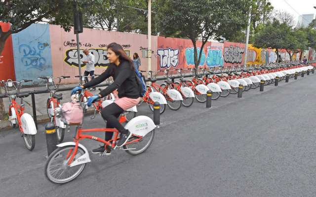 Los usuarios se verán obligados a usar cicloestaciones lejanas. Foto: Pablo Salazar Solís / El Heraldo de México.