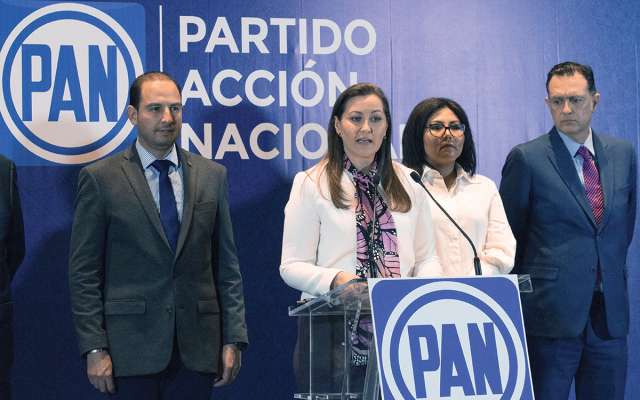 La gobernadora electa, Martha Erika Alonso Hidalgo, sostuvo que su triunfo electoral es legítimo. FOTO: MARIO JASSO / CUARTOSCURO.COM