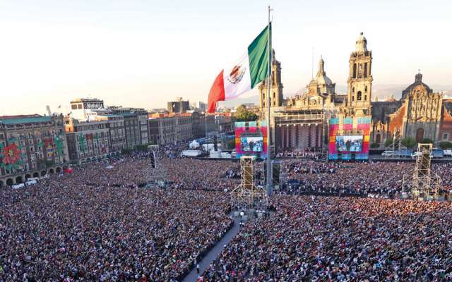 Imagen del Zócalo. Foto Especial.