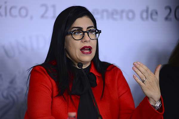 Vanessa Rubio, senadora. FOTO: CUARTOSCURO