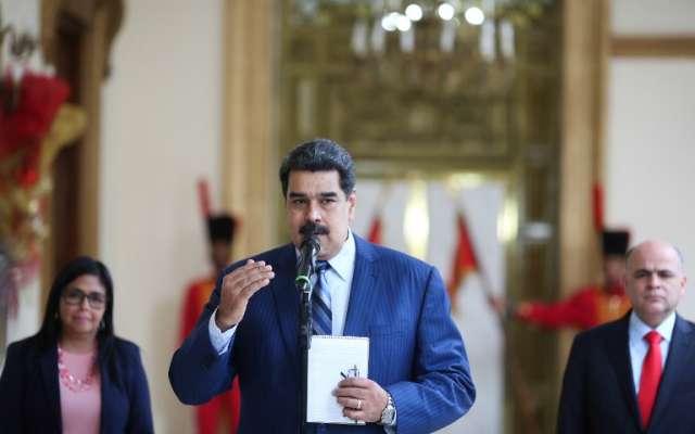 Maduro no tomará juramento ante la Asamblea Nacional, controlada por la oposición. Foto: AFP