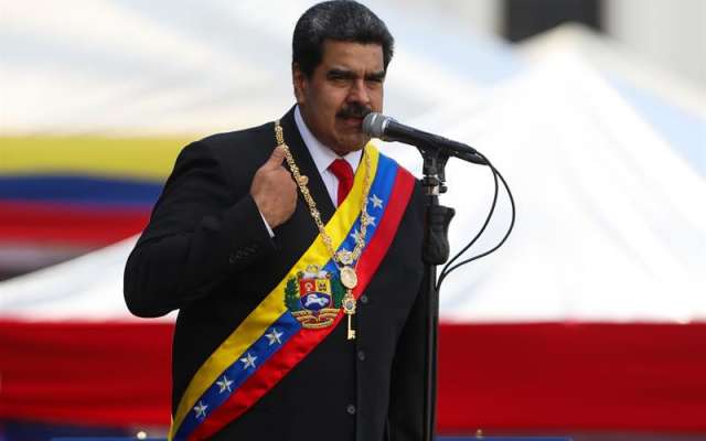 El presidente de Venezuela, Nicolás Maduro, dijo hoy estar listo para seis años más en el poder como un