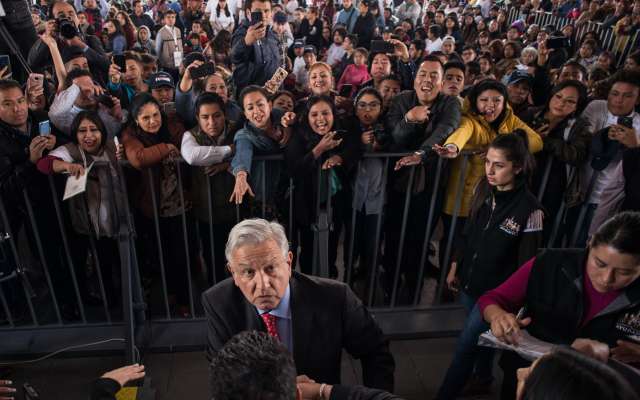 Andrés Manuel López Obrador, presidente de México, encabezó el arranque del