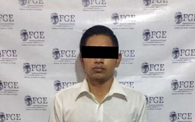 Este extranjero fue puesto a disposición del INM para realizar la deportación controlada a El Salvador: Foto: Especial.