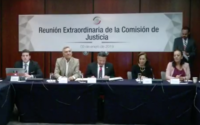 Junta de Coordinación Política del Senado. FOTO: Especial