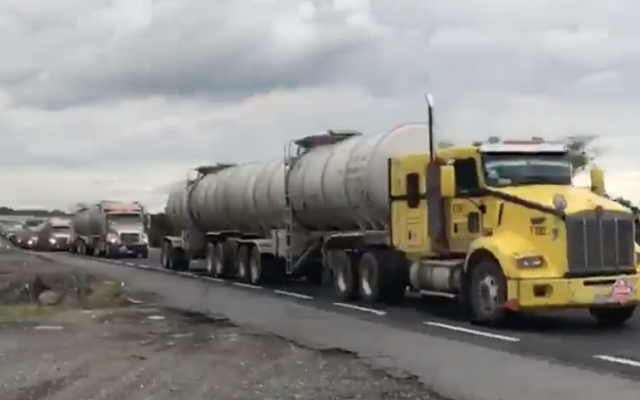 El video fue proporcionando a Elizalde por la Canacar. FOTO: Tomada de video