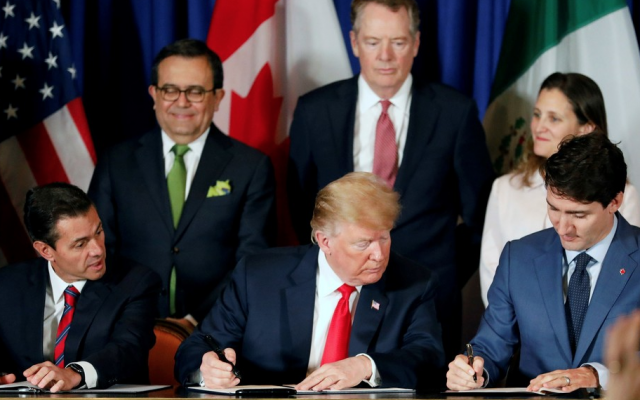 México, Estados Unidos y Canadá firmaron el T-MEC en noviembre