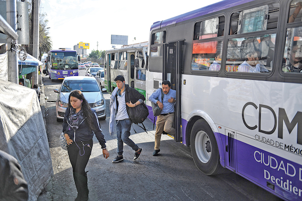 299 PATRULLAS VIGILAN LOS 7 CETRAM QUE HAYENLA CDMX