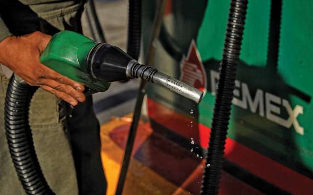 El desabasto de gasolina durante enero en algunos puntos de la CDMX. FOTO: ESPECIAL