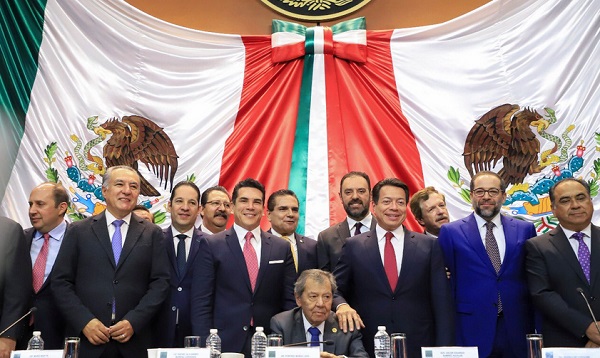 aseveró que en las 10 mesas de audiencias públicas sobre la Guardia Nacional “escuchamos todas las opiniones e hicimos cambios importantes”. Foto: Especial