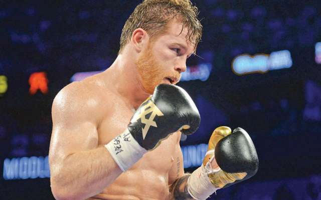 Canelo se prepara para el encuentro