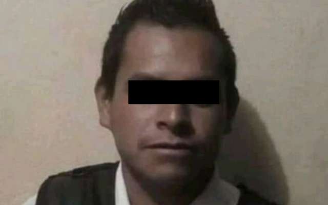 El presunto feminicida fue detenido por elementos de la Fiscalía en cumplimiento de una orden de aprehensión. FOTO: Especial