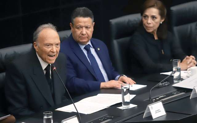 Los aspirantes a la Fiscalía asistieron ayer al Senado para defender su postura. Foto: Víctor Gahbler
