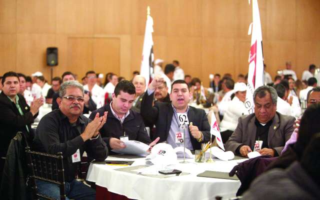 Acudieron delegados provenientes de todos los estados del país.