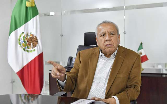El funcionario federal fue titular de la Secretaría de Transporte con López Obrador, en la CDMX. Foto: Edgar López / El Heraldo de México.