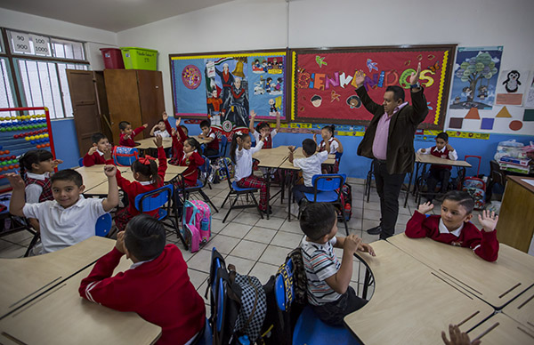 Imagen de escuela de educación básica de la Secretaría de Educación Pública (SEP).
FOTO: CUARTOSCUROFOTO: CUARTOSCURO