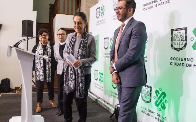 En conferencia de prensa, la jefa de Gobierno y el secretario de Seguridad Ciudadana, Jesús Orta, dijeron que la ciudadanía respondió a su llamado. Foto: CUARTOSCURO.COM
