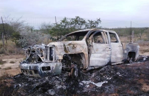 Hallan 20 cuerpos sin vida en Miguel Alemán, Tamaulipas, y varios vehículos incendiados