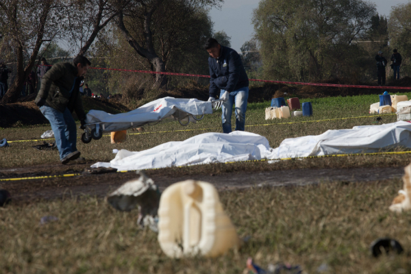 La PGJEH informó que están proporcionando información a los familiares de las víctimas en Tlahuelilpan. FOTO: ARCHIVO/ CUARTOSCURO