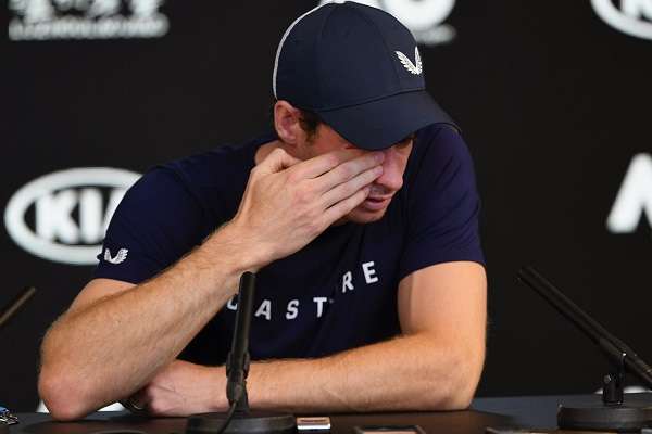 El ex número uno del tenis mundial, tres veces ganador de un torneo de Grand Slam, se retiró el año pasado del Abierto de Australia para someterse a una operación de cadera y se reincorporó junio. Foto: AFP