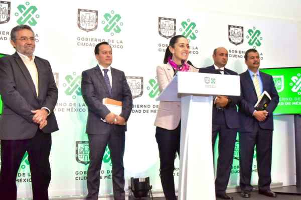 El proyecto que mayor presupuesto tendrá será la rehabilitación de líneas de agua potable. Foto: Claudia Sheinbaum