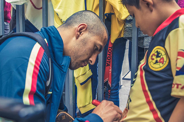 Domínguez llegó en enero de 2017 al América, con el que conquistó la corona del torneo Apertura 2018.
FOTO: CLUB AMÉRICA