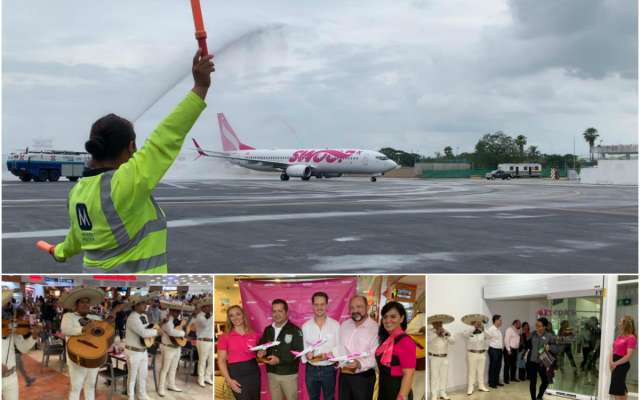 Swoop tendrá tres frecuencias semanales, lunes, sábado y domingo, a bordo de un Boeing 737-800 con capacidad de 189 asientos