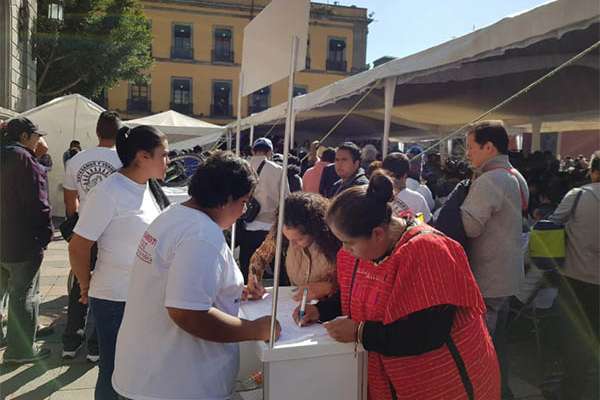 La líder de comerciantes dijo que es urgente que el comercio popular deje de ser un botín político y económico.
FOTO: LIZETH GÓMEZ DE ANDA