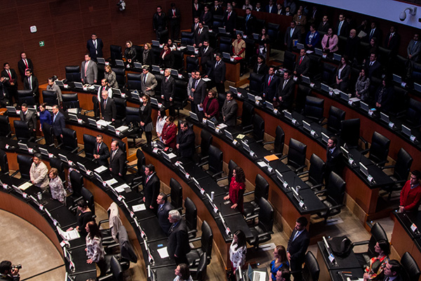 El Senado recibió hoy la terna para la Fiscalía General de la República, enviada por el Ejecutivo Federal.
FOTO: CUARTOCURO