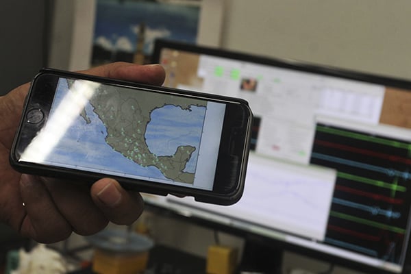 No hubo daños por el sismo de esta madrugada. FOTO: CUARTOSCURO