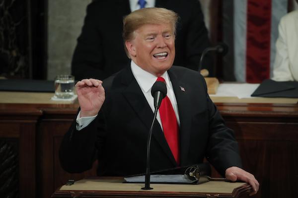 Trump ratificó a Guaidó como presidente interino de Venezuela. Foto: REUTERS