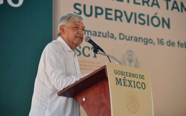 Andrés Manuel López Obrador en Tamazula