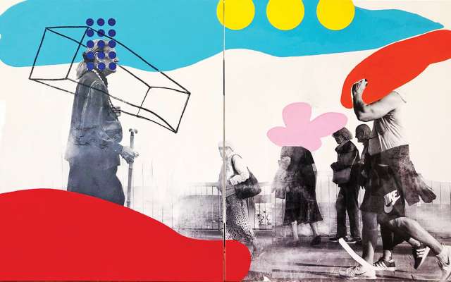 NOVEDAD. La Galería Oscar Román
inauguró Paralelas Contemporáneas XII,
con la participación de 17 artistas. Foto: Especial