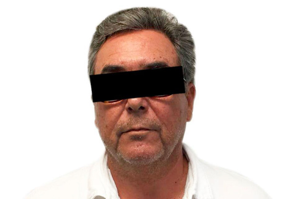 Jorge Juan Torres-López, es señalado por su probable responsabilidad en la comisión de los delitos de asociación delictuosa, operaciones con recursos de procedencia ilícita y fraude. FOTO: FGR /CUARTOSCURO.COM