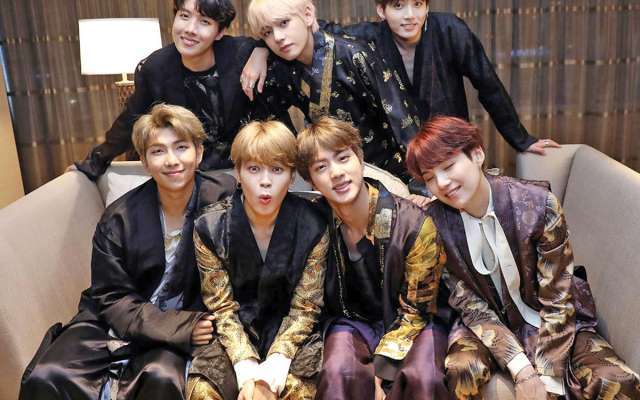 ELENCO. Es la primera vez que los coreanos se
presentan en una premiación de este tipo. Foto: Especial
