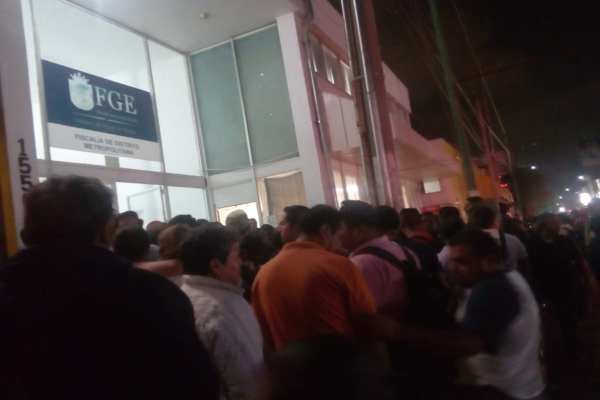 Los docentes anunciaron que por la tarde realizarán una manifestación masiva. Foto: Especial