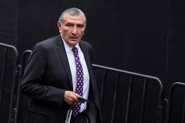 El gobernador electo de Tabasco, Adán Augusto López Hernández. Foto: Cuartoscuro.