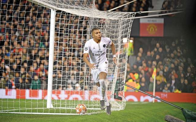 El PSG ses el primer club francés en ganar en Old Trafford. Foto: AFP
