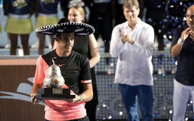 RECUPERADO. Juan Martín del Potro está listo para buscar otro Guaje en Acapulco. Foto: MEXSPORT