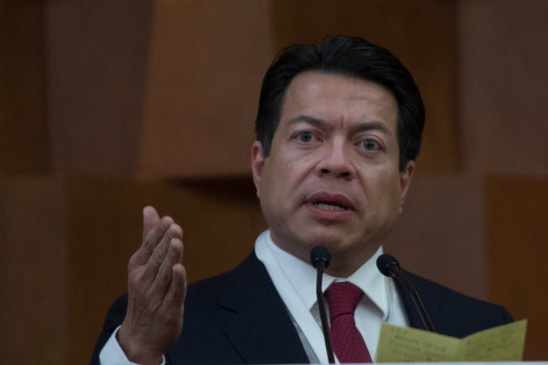 Delgado Carrillo afirmó que a 100 días de haber iniciado este nuevo gobierno la aprobación de esas reformas representa un paso importante en la relación entre poderes. FOTO: ESPECIAL