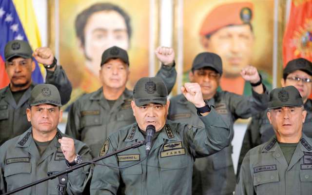 La cúpula militar dijo que
no permitirán la entrada de
ayuda. Foto: Reuters