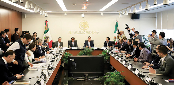La discusión de la creación de la Guardia Nacional podría resolverse ante el Pleno la próxima semana. Foto: Especial