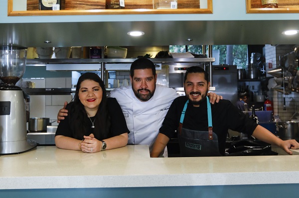 Margaret Chic Kitchen ofrece cocina
franco-americana de la mano de la sommelier Laura Santander y los chefs Abel Hernández y César Vázquez. Foto: NAYELI CRUZ