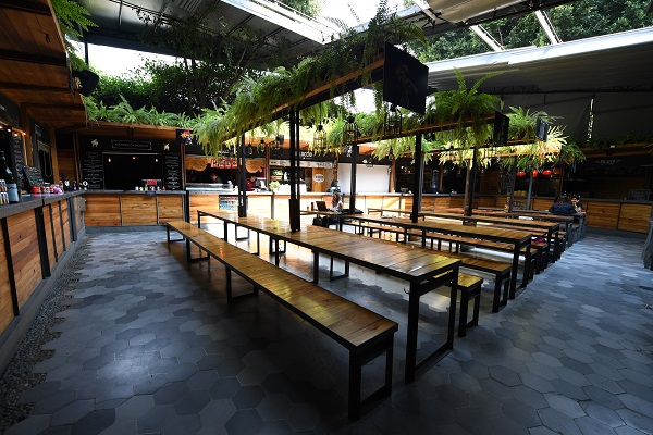 Cuenta con alrededor de 30 propuestas
gastronómicas. Foto: Cortesía