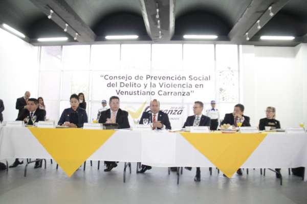 Moreno Rivera añadió que para la prevención del delito, su gobierno adquirió 88 patrullas y moto patrullas. Foto: Cortesía