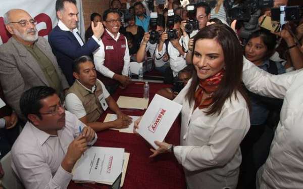 Registro de precandidata