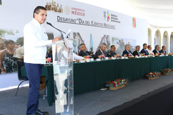 El perredista señaló que Michoacán es claro ejemplo del resultado de una coordinación estrecha en el combate a la delincuencia