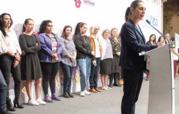 El festival lo hace un consejo curatorial de expertas en este caso, de distintas disciplinas, actrices, feministas, deportistas, académicas. FOTO: CUARTOSCURO